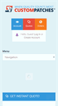 Mobile Screenshot of custompatches.net